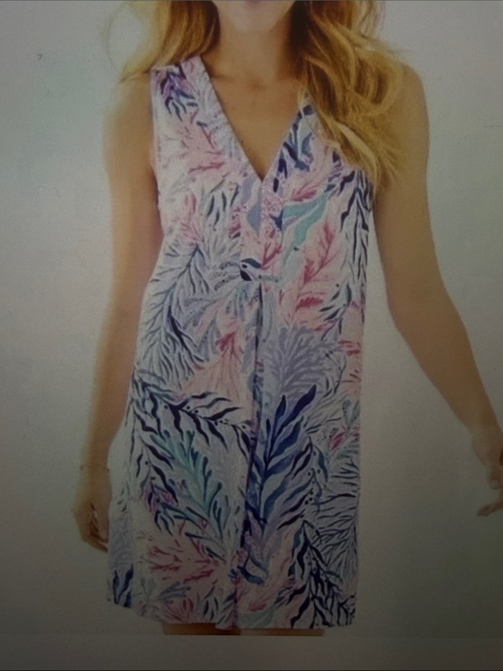 Lilly Pulitzer Amina V-Neck Dress SzM